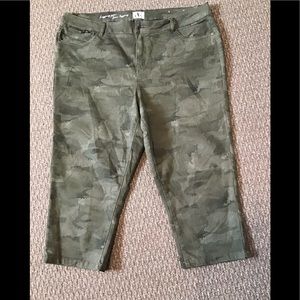 Plus Size Pennington’s D/C Jeans Capris